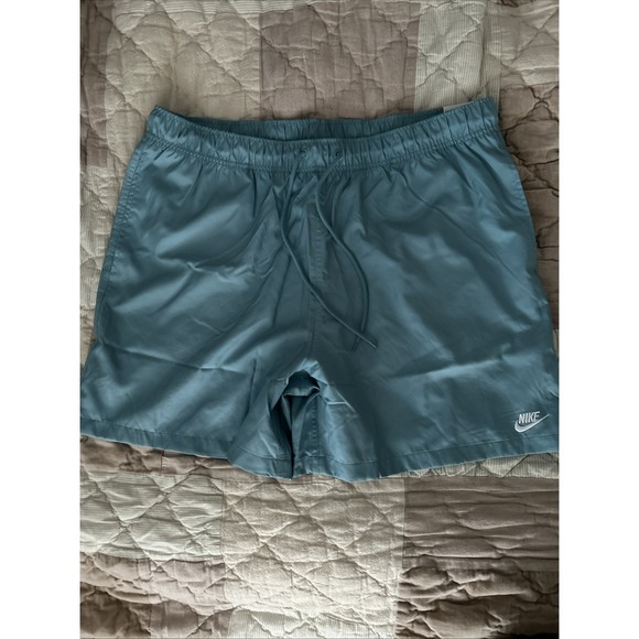 Nike Other - Nike Swim Shorts Mens XL Blue Lined Drawstring Trunks Mesh Athletic FN3307-464